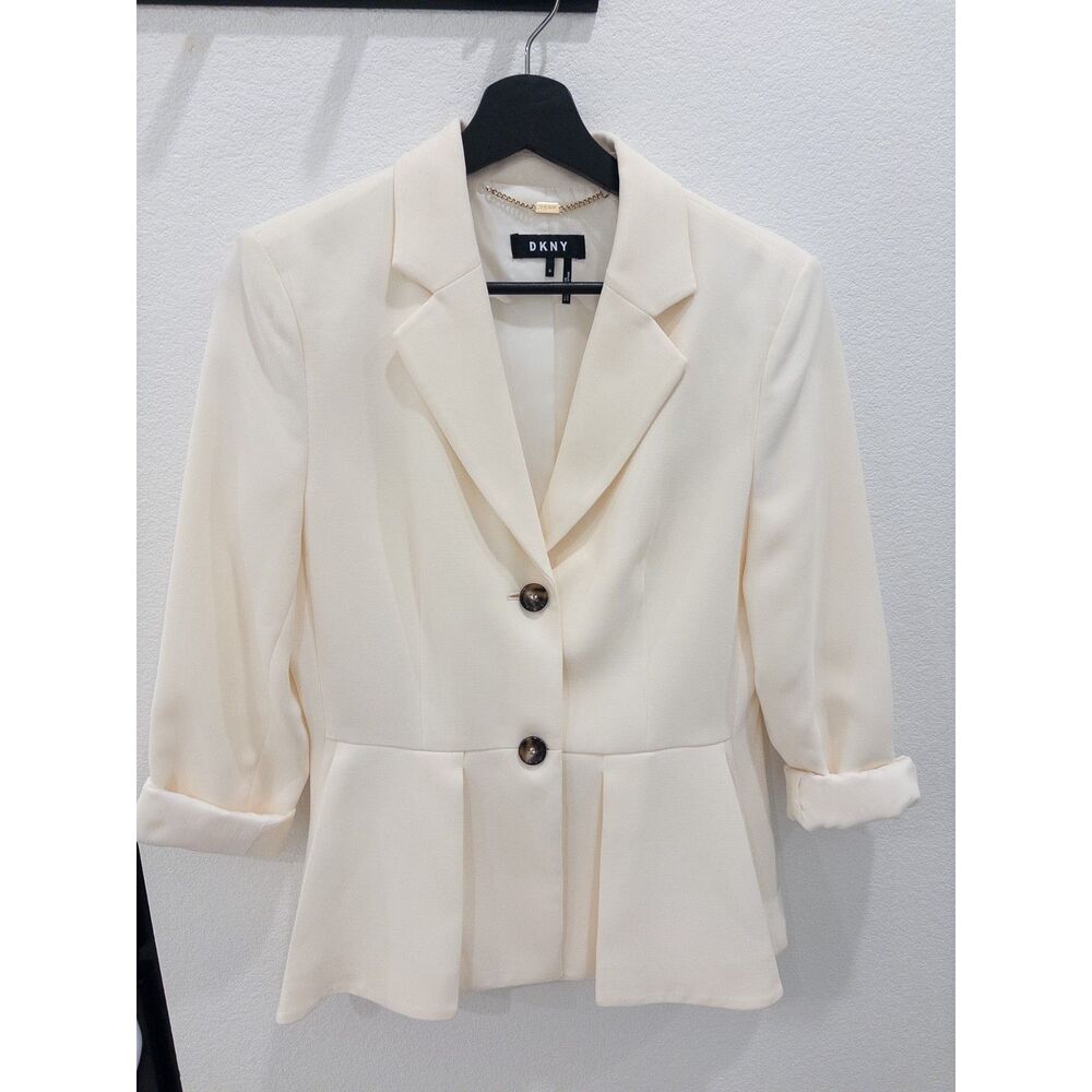 DKNY Cream Blazer